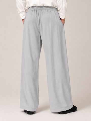 Men’s Solid Light Grey Farsi Pants