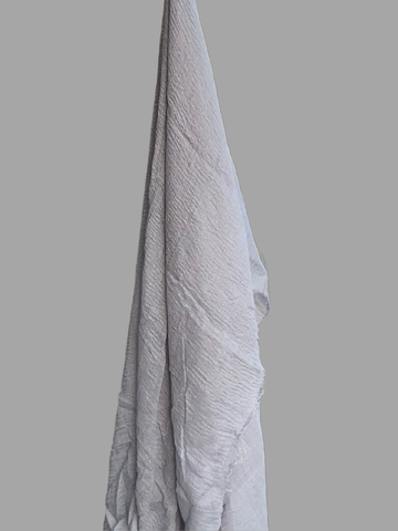 Nabia Casual Use Cotton Crinkle Light Grey Women’s Hijab