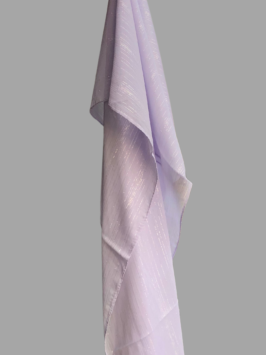 Nabia Lavender Chiffon Metallic Shimmer Hijab