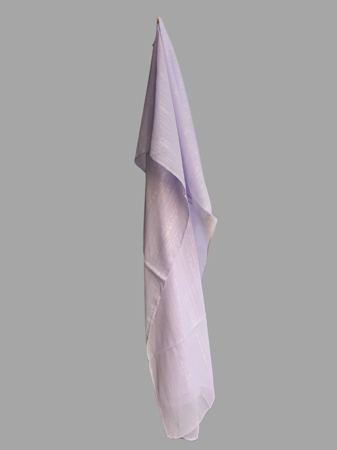 Nabia Lavender Chiffon Metallic Shimmer Hijab