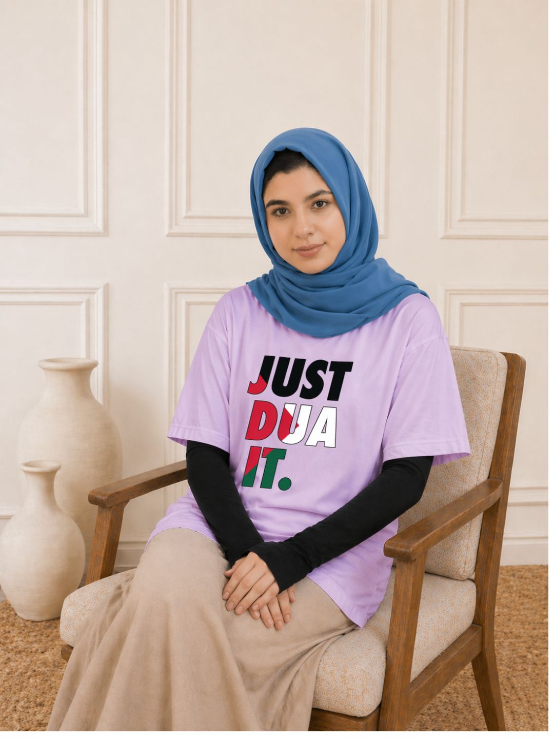 Just Dua It Modest T-Shirt for Women