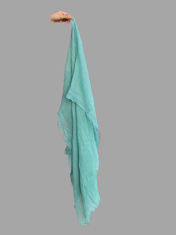 Nabia Cotton Crinkle Mint Green Hijab
