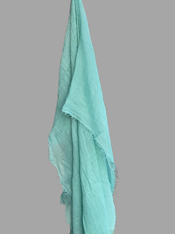 Nabia Cotton Crinkle Mint Green Hijab
