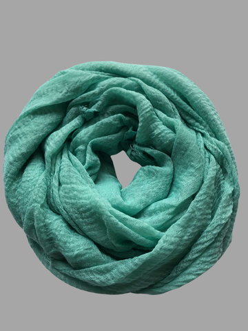 Nabia Cotton Crinkle Mint Green Hijab