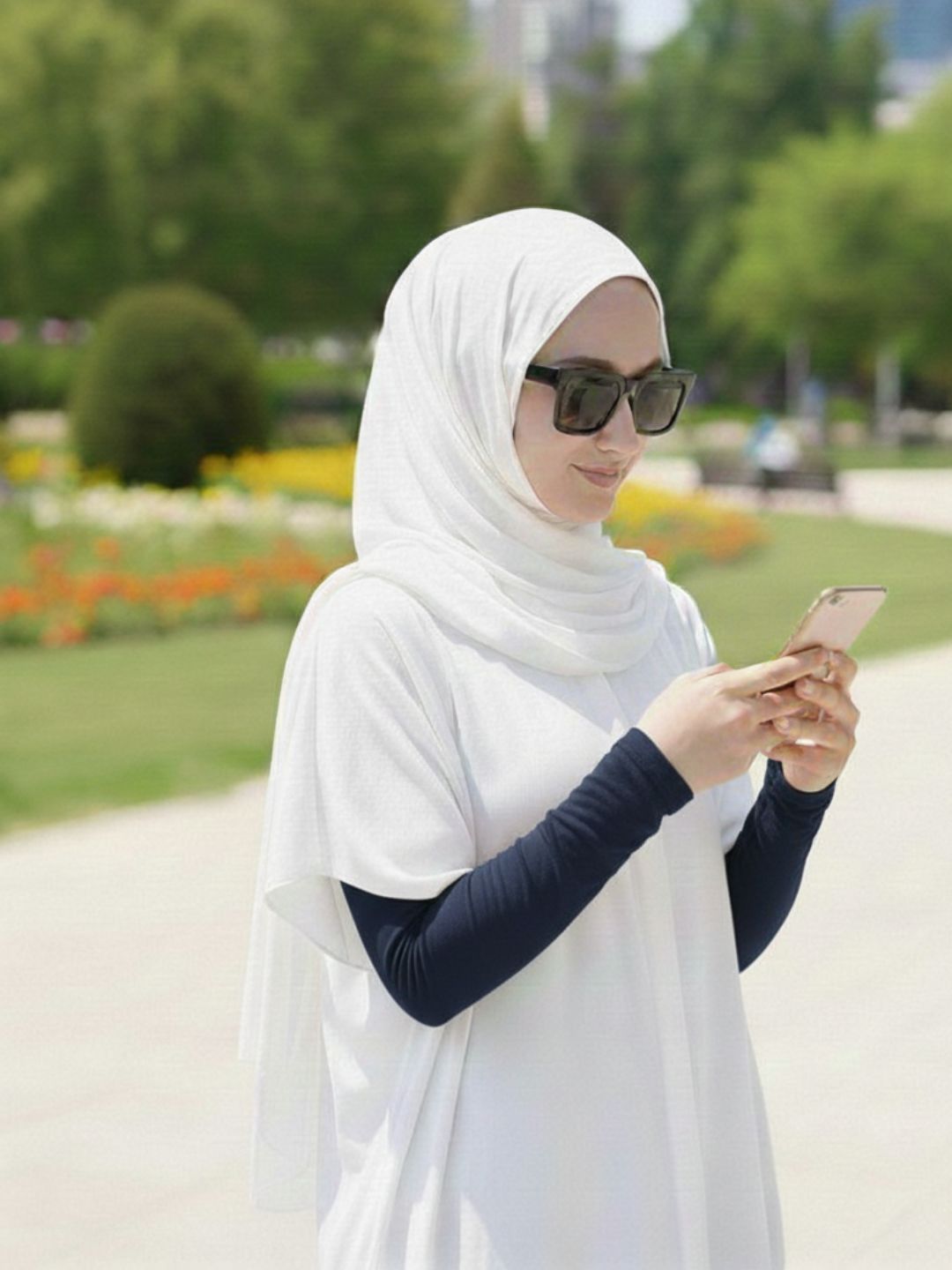 Navy Blue Sleeves Extender