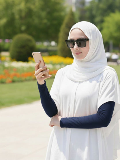 Navy Blue Sleeves Extender