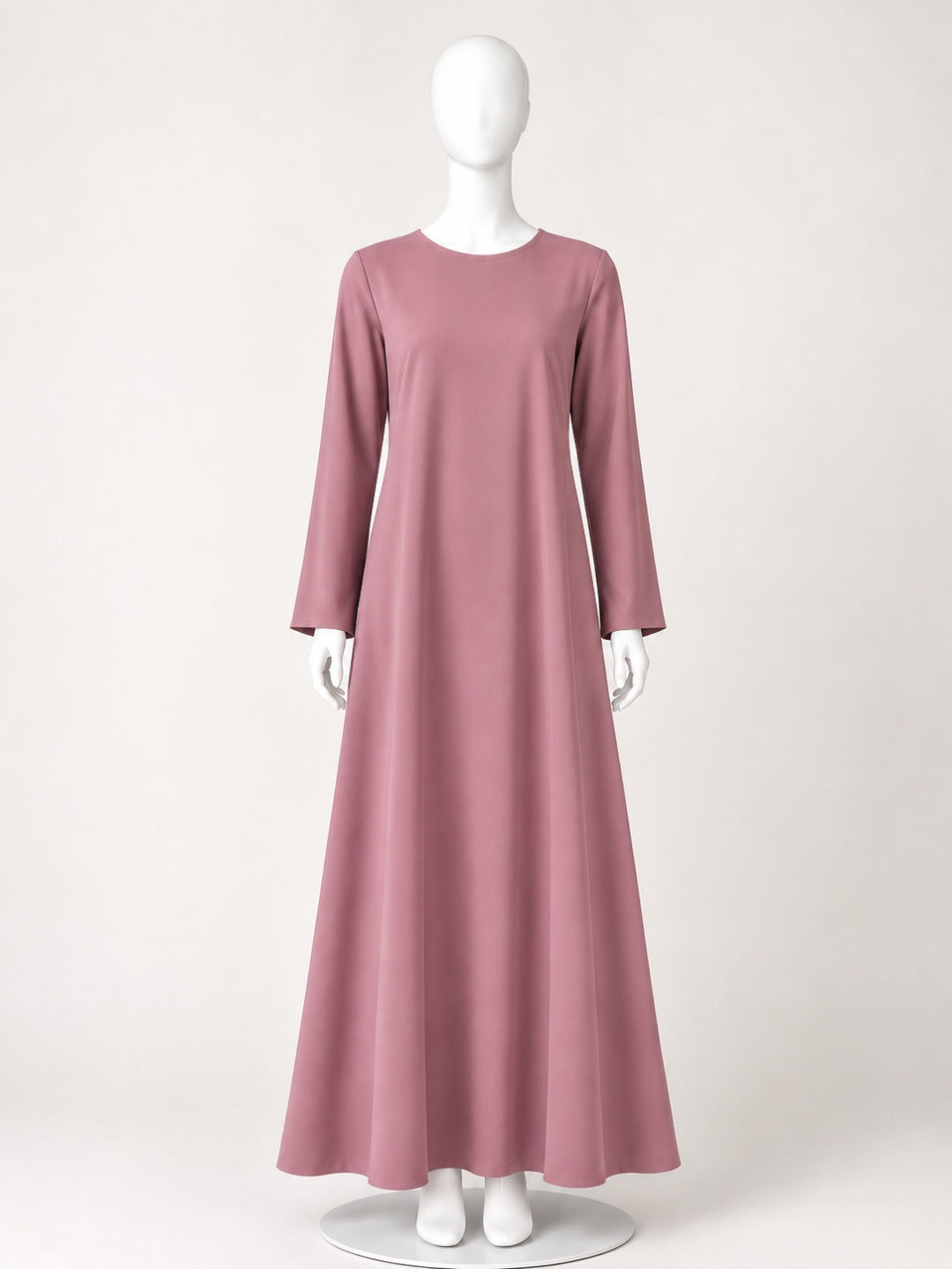 Pink Solid Full Sleeves Inner Layering for Women