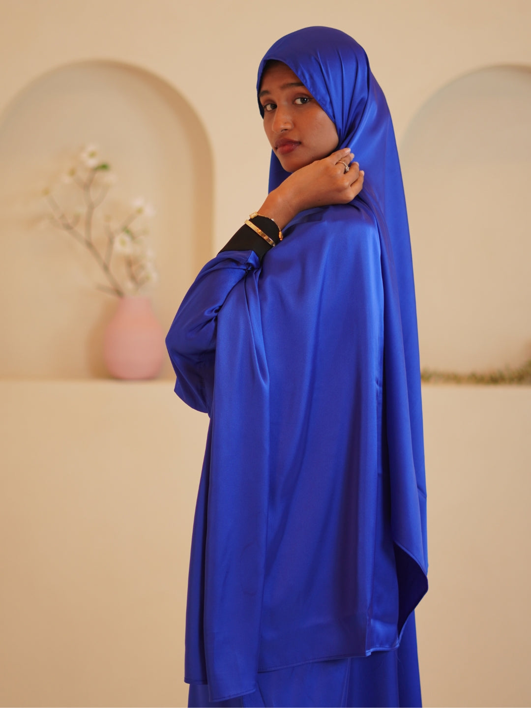Modest Nooray Relaxed Fit Kaftan Abaya with Matching Dupatta