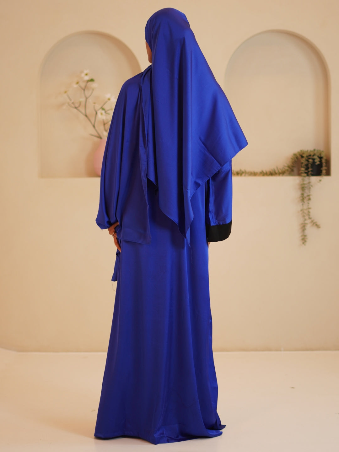 Modest Nooray Relaxed Fit Kaftan Abaya with Matching Dupatta