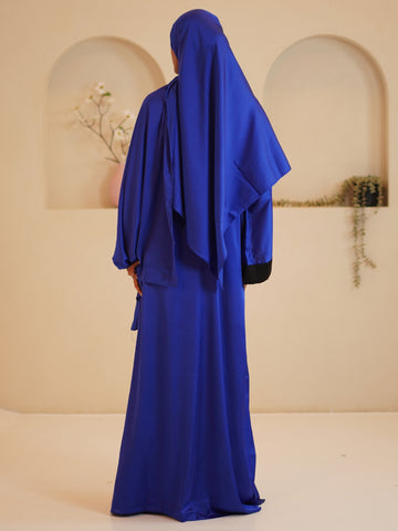 Modest Nooray Relaxed Fit Kaftan Abaya with Matching Dupatta