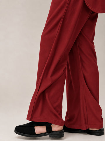 Men’s Solid Rust Farsi Pants