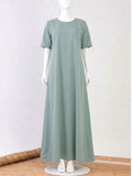 Sea Green Half Sleeve Inner Layering for Girls and Women