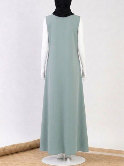 Nabia Sea Green Inner Layering for Girls and Women