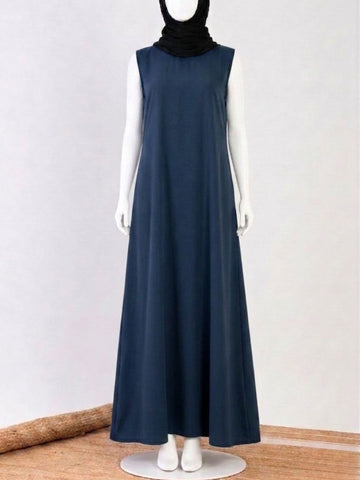 Nabia Navy Blue Inner Layering for Girls and Women