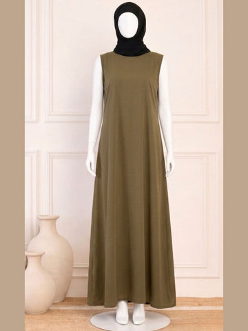 Nabia Oat (Khaki) Inner Layering for Girls and Women
