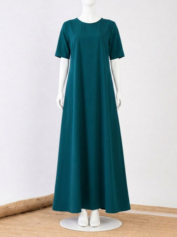 Green Half Sleeve Inner Layering for Girls and Women