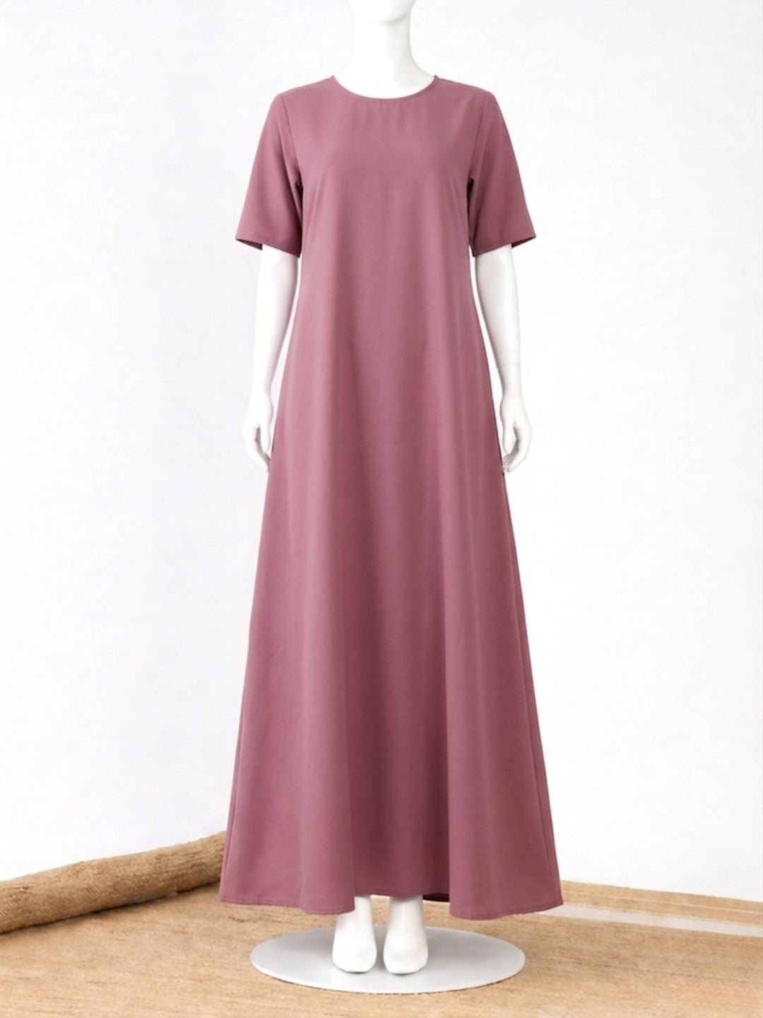 Pink Half Sleeve Inner Layering for Girls and Women