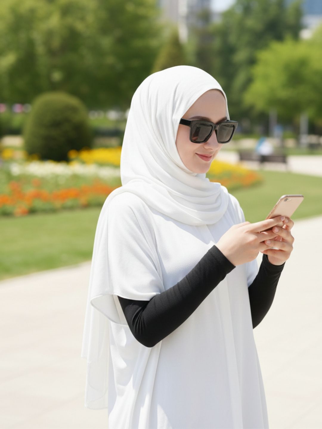 Nabia Black Sleeves Extender