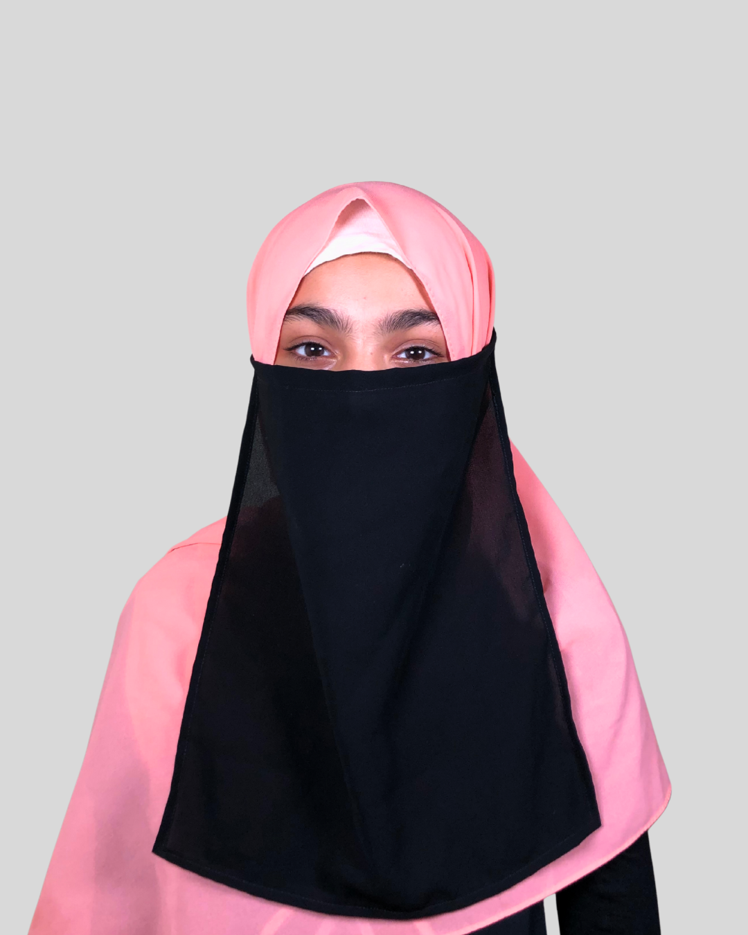 Black plain nose piece for women