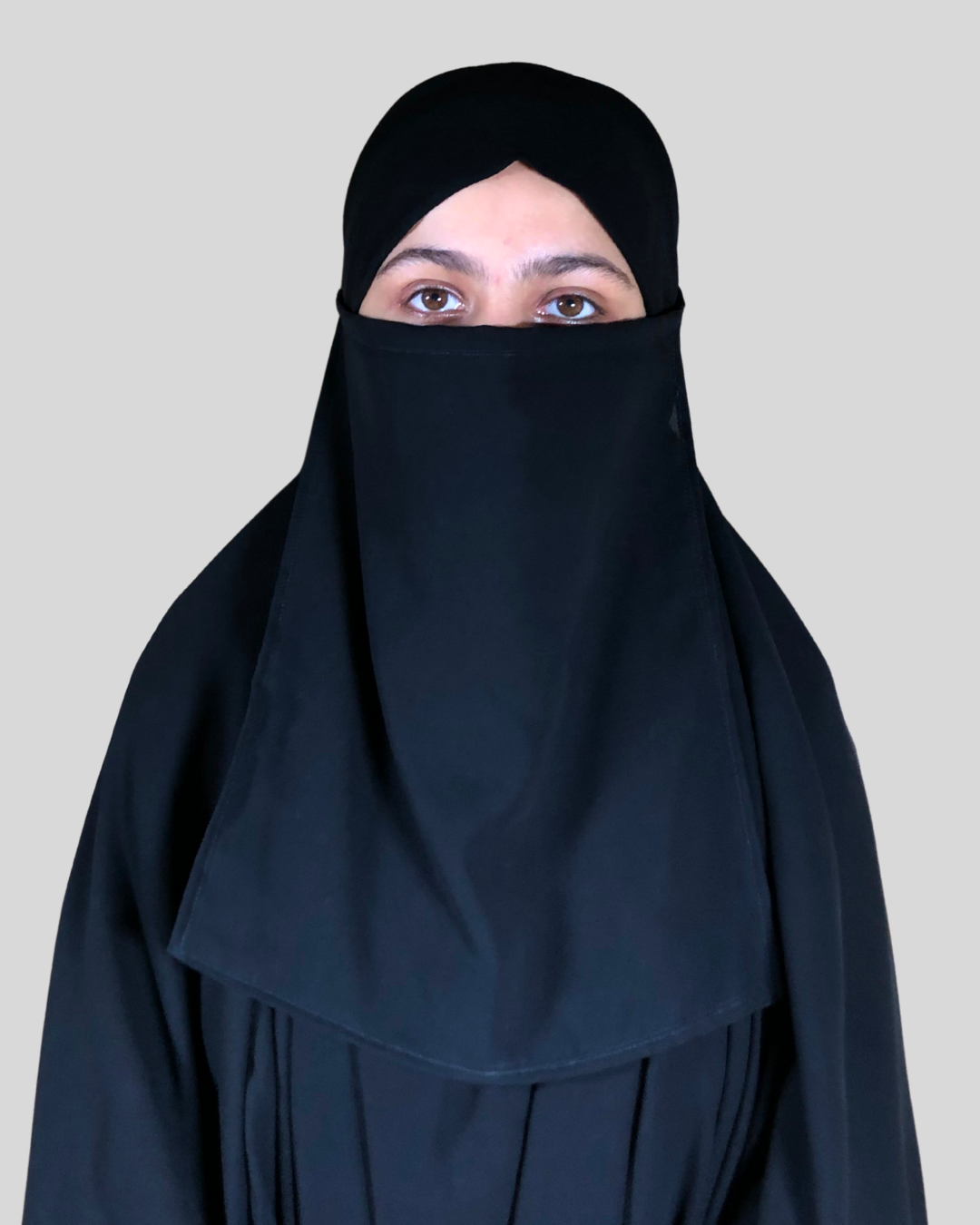 Black plain nose piece for women