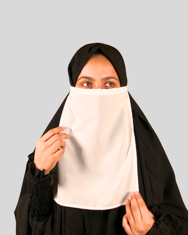 White plain nose piece for women