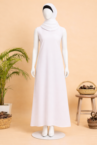 Nabia White Inner Layering for Girls and Women