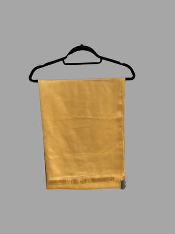 Nabia Women’s Cotton Shimmer Mustard Solid Hijab