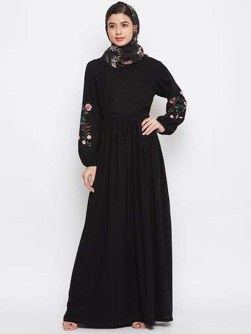 hand embroidery designs for black dress ATHARVA Hand Embroidery Salwar Kameez Velvet/Black/Kashmiri Embroidery/Organza Dupata/Custom Stitch Unstitch/Plazzo/Pants/Gift/VL022
